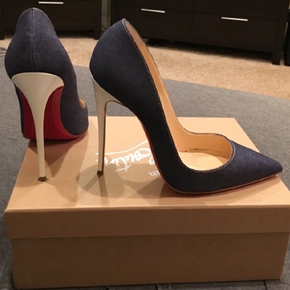 Christian Louboutin Denim So Kate 120 - Picture 2 of 4